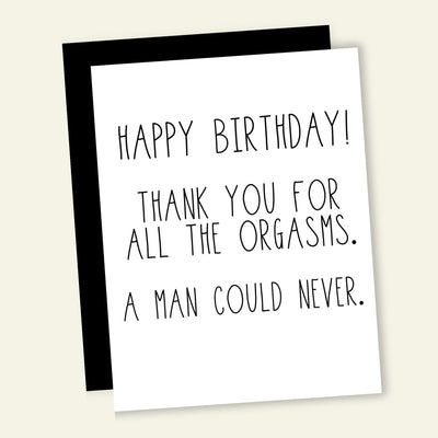 Thank You | Funny Lesbian Birthday Greeting Card Cards That’s So Andrew  Paper Skyscraper Gift Shop Charlotte