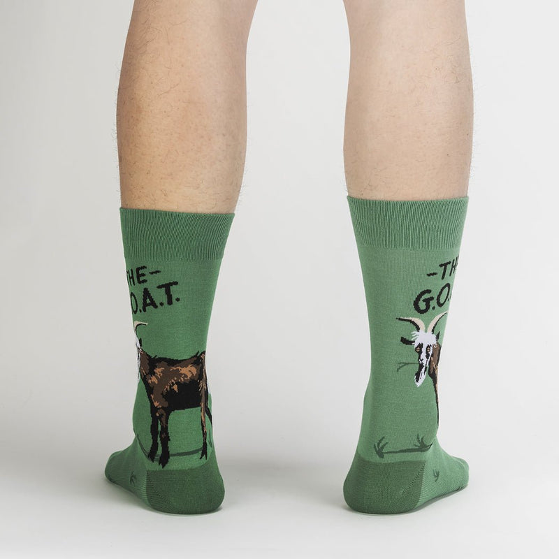 The G.O.A.T. Crew Socks Socks Sock It to Me  Paper Skyscraper Gift Shop Charlotte