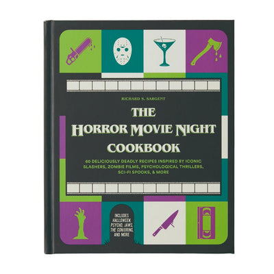 The Horror Movie Night Cookbook by Richard S. Sargent | Hardcover BOOK Ingram Books  Paper Skyscraper Gift Shop Charlotte