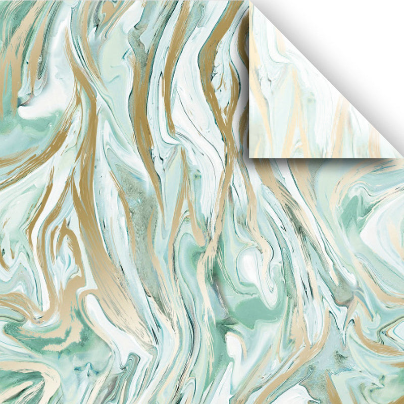 Tissue Marbleized Mint Gift Wrapping Jillson & Roberts  Paper Skyscraper Gift Shop Charlotte