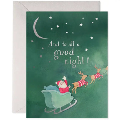 To All A Good Night | Holiday Greeting Card Cards E. Frances Paper  Paper Skyscraper Gift Shop Charlotte