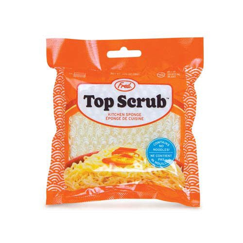 Top Scrub - Ramen Noodle Sponge  Fred & Friends  Paper Skyscraper Gift Shop Charlotte