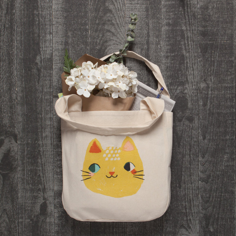 Tote Meow Meow Tote Bags Danica Studio (Now Designs)  Paper Skyscraper Gift Shop Charlotte