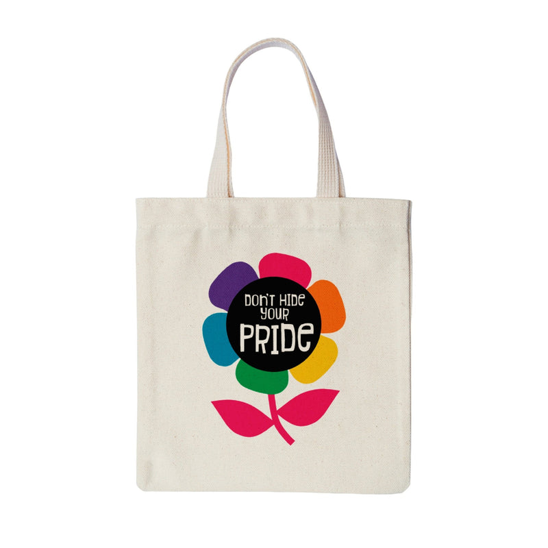 Tote | Pride Flower Totes Rock Scissor Paper  Paper Skyscraper Gift Shop Charlotte