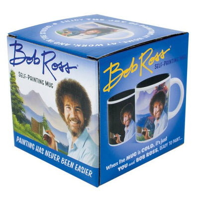 Transforming Canvas Mug | Bob Ross Mugs Unemployed Philosophers Guild  Paper Skyscraper Gift Shop Charlotte