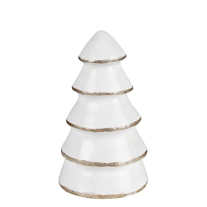 Tree, Paper Mache, White | Small Home Decor HomArt  Paper Skyscraper Gift Shop Charlotte