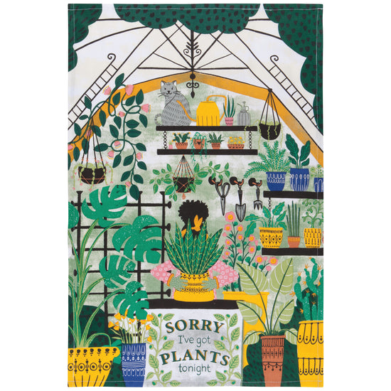 Smarty Plants Printed Dishtowel Dish Towels Danica Studio (Now Designs)  Paper Skyscraper Gift Shop Charlotte