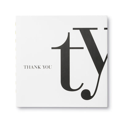 TY - Thank You Book BOOK Compendium  Paper Skyscraper Gift Shop Charlotte