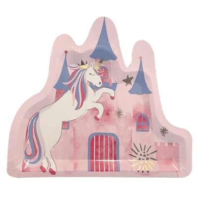 Unicorn Castle Dreams Dinner Plates Partyware Sophistiplate  Paper Skyscraper Gift Shop Charlotte