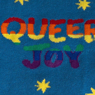 Unisex Crew: Queer Joy Socks Sock It to Me  Paper Skyscraper Gift Shop Charlotte