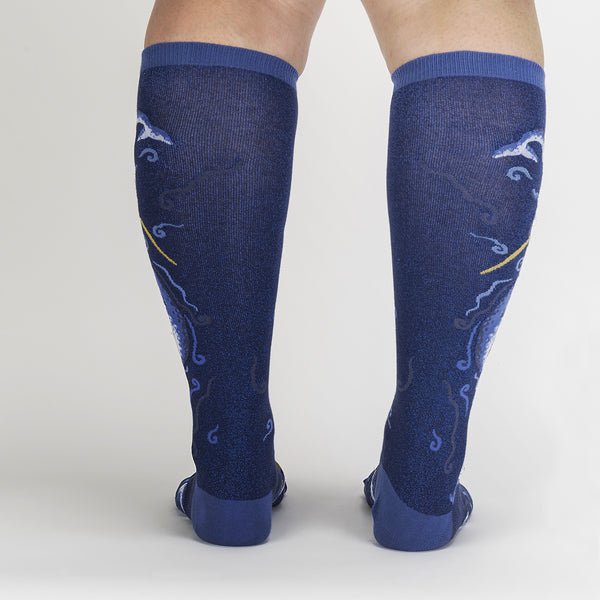 Upon Once a Narwhal Knee High Socks Socks Sock It to Me  Paper Skyscraper Gift Shop Charlotte