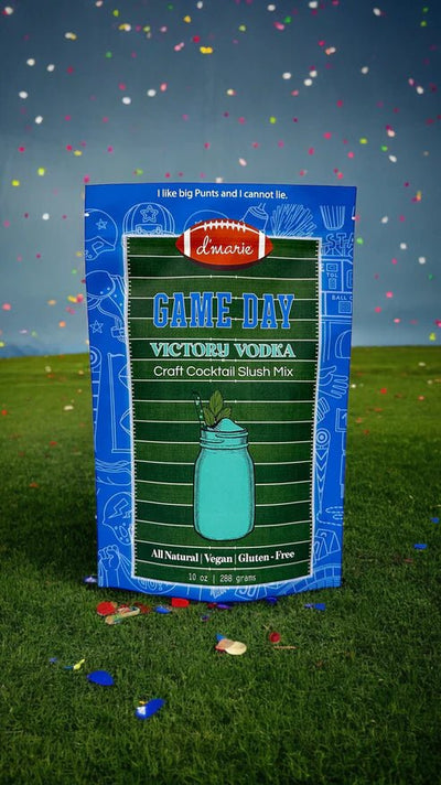 Victory Vodka Slush Mix - Game Day Cocktail Drink Mix DMarie  Paper Skyscraper Gift Shop Charlotte