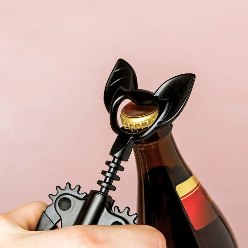 Vino Bat Bottle Opener  OTOTO  Paper Skyscraper Gift Shop Charlotte