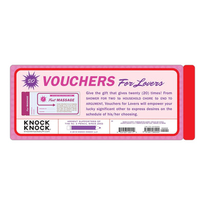 Vouchers For Lovers Vouchers Knock Knock  Paper Skyscraper Gift Shop Charlotte