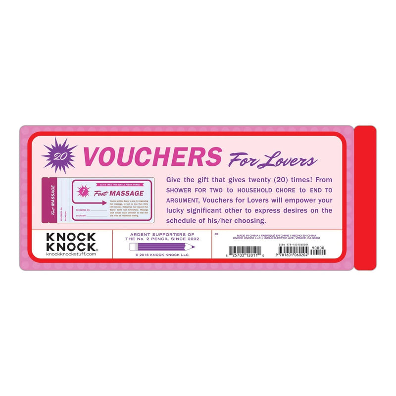 Vouchers For Lovers Vouchers Knock Knock  Paper Skyscraper Gift Shop Charlotte