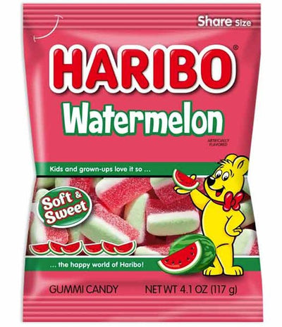 Watermelon Haribo Peg Bag Food - Chocolates & Candy Grandpa Joe's  Paper Skyscraper Gift Shop Charlotte