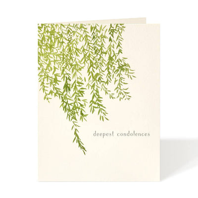 Weeping Willow | Sympathy Card Cards Felix Doolittle  Paper Skyscraper Gift Shop Charlotte