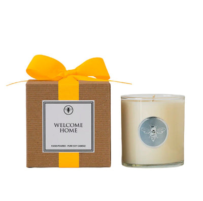 Welcome Home Soy Candle Candles Ella B  Paper Skyscraper Gift Shop Charlotte