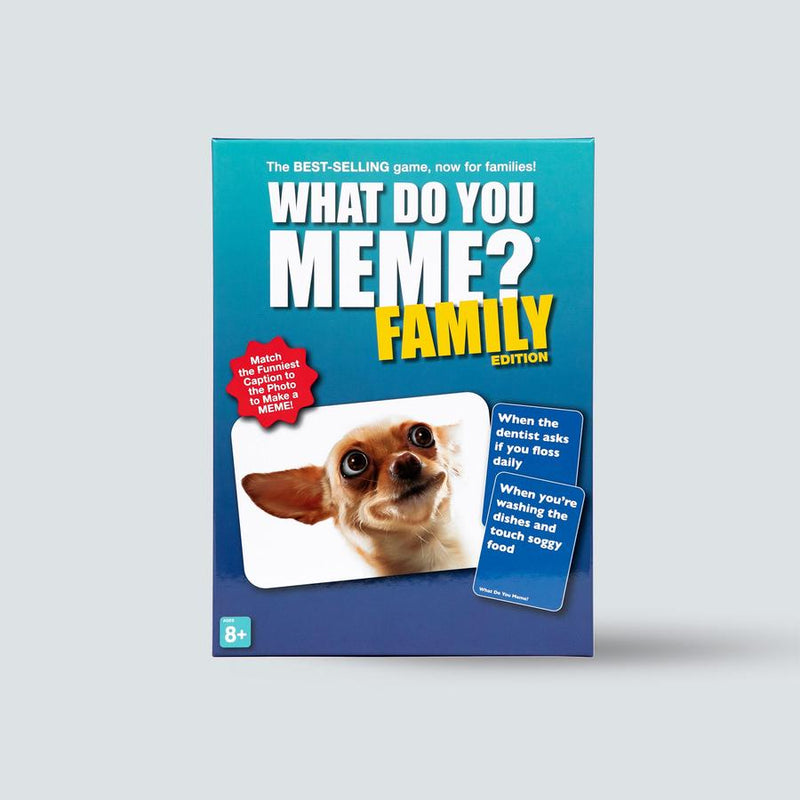 What Do You Meme? Family Edition | Ages 8+ Games Relatable Games  Paper Skyscraper Gift Shop Charlotte