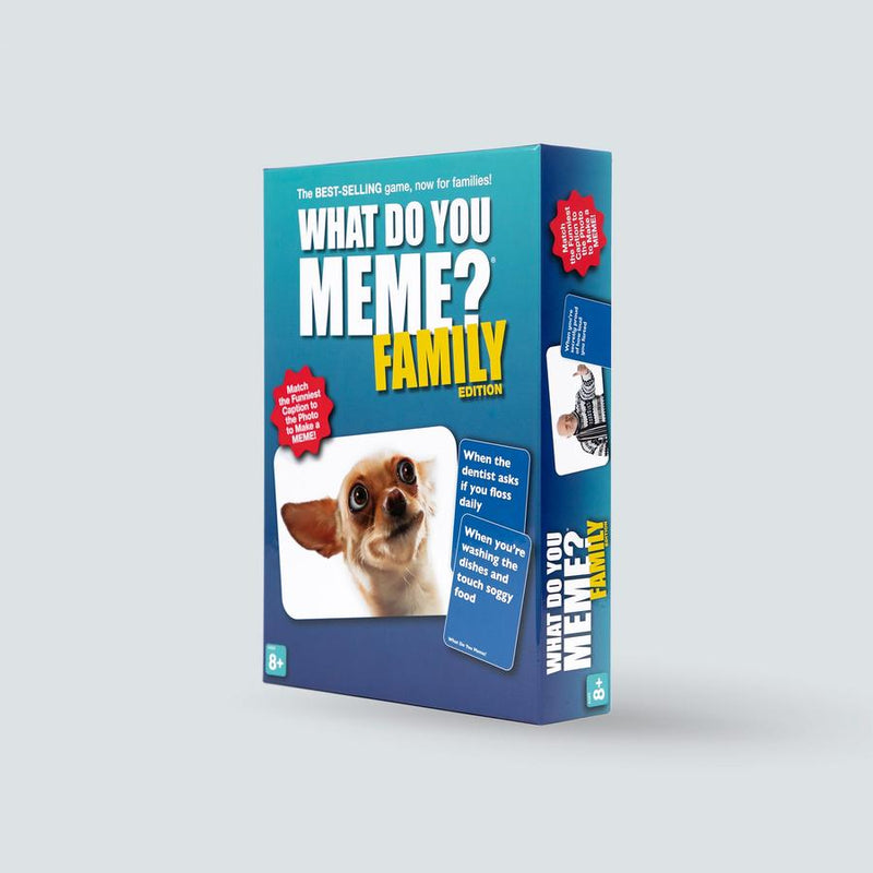 What Do You Meme? Family Edition | Ages 8+ Games Relatable Games  Paper Skyscraper Gift Shop Charlotte