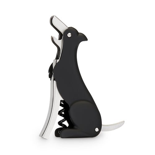 Wine Bottle Corkscrew | Black Bordeaux Collie Dog GIFT True Fabrications  Paper Skyscraper Gift Shop Charlotte