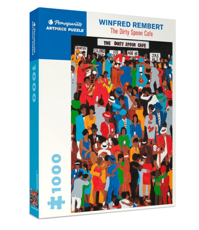 Winfred Rembert: The Dirty Spoon Care 1000 Piece Puzzle Puzzles Pomegranate  Paper Skyscraper Gift Shop Charlotte