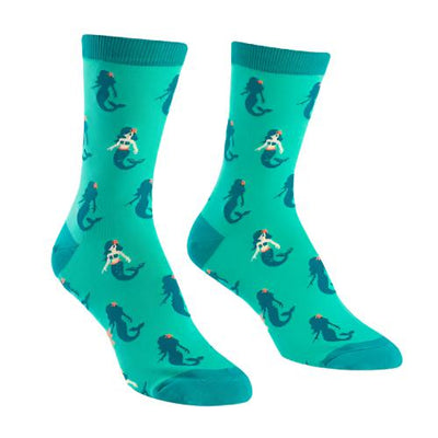 Women's Crew: Princess of the Sea Socks Sock It to Me  Paper Skyscraper Gift Shop Charlotte