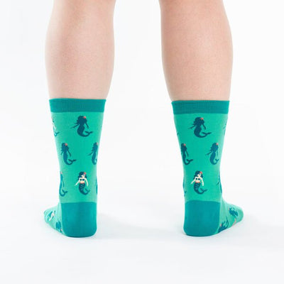 Women's Crew: Princess of the Sea Socks Sock It to Me  Paper Skyscraper Gift Shop Charlotte