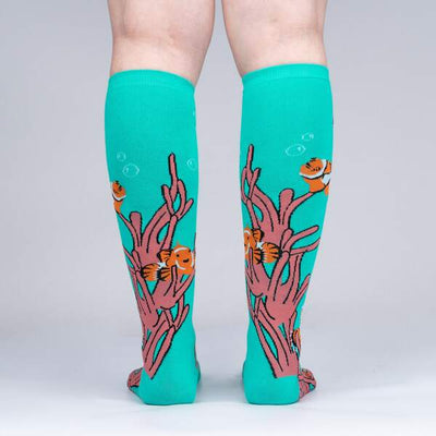 Women's Knee High: Friends with Benefish Socks Sock It to Me  Paper Skyscraper Gift Shop Charlotte