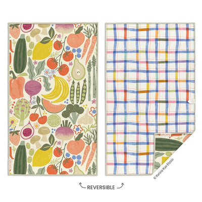 Farm Stand Microfiber Towel Kitchen - Hand, Tea & Dish Towels WERKSHOPPE Paper Skyscraper Gift Shop Charlotte