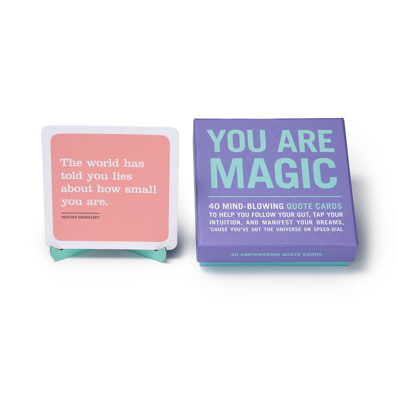 You Are Magic Inner-Truth Deck  Knock Knock  Paper Skyscraper Gift Shop Charlotte