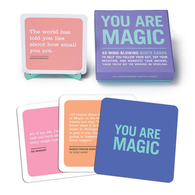 You Are Magic Inner-Truth Deck  Knock Knock  Paper Skyscraper Gift Shop Charlotte