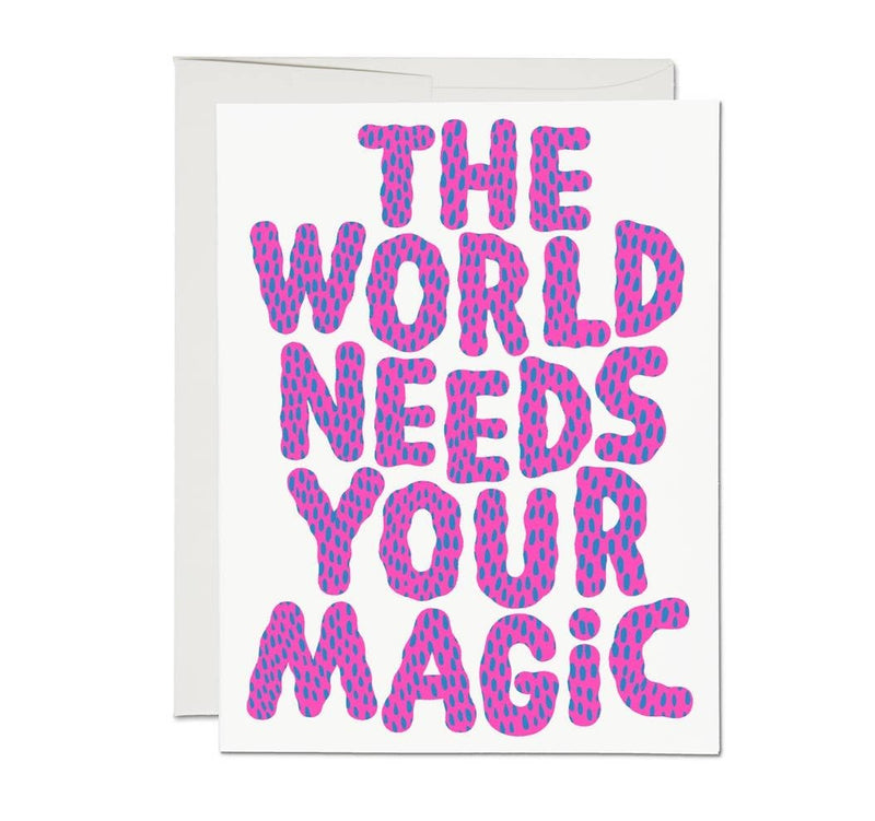 Your Magic  | Love & Friendship Card Cards Red Cap Cards  Paper Skyscraper Gift Shop Charlotte