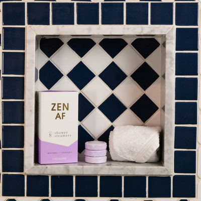 ZEN AF Shower Steamers Health & Beauty Chez Gagné  Paper Skyscraper Gift Shop Charlotte