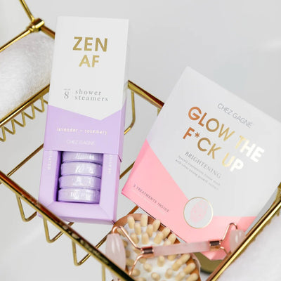 ZEN AF Shower Steamers Health & Beauty Chez Gagné  Paper Skyscraper Gift Shop Charlotte