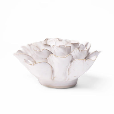 Zinnea Ivory Ceramic Flower | Chive Home Decor Chive Paper Skyscraper Gift Shop Charlotte