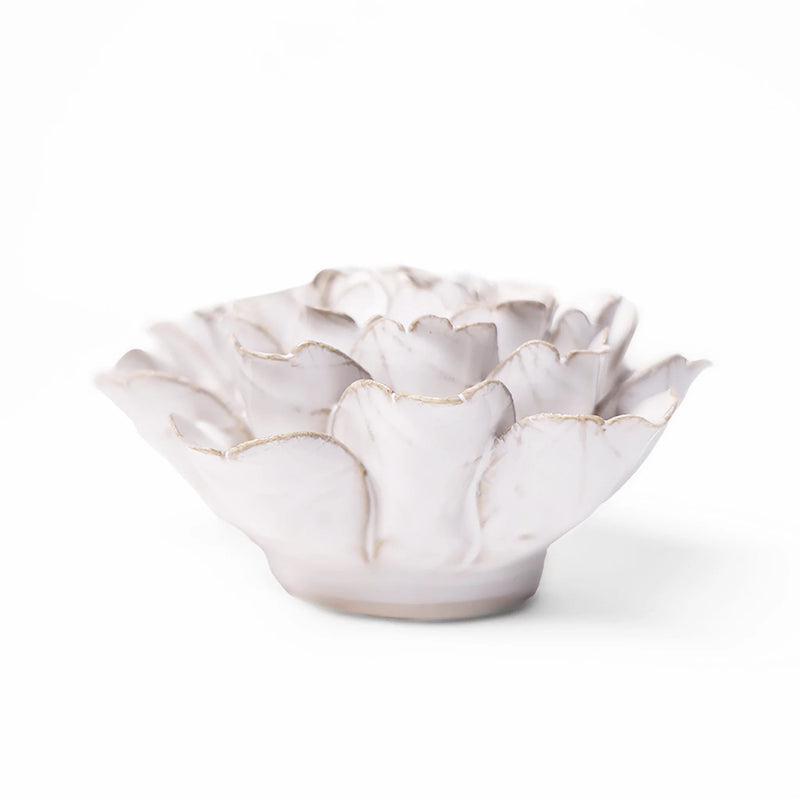 Zinnea Ivory Ceramic Flower | Chive Home Decor Chive Paper Skyscraper Gift Shop Charlotte