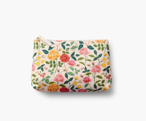 Zippered Pouch Set of 2 | Roses Tote Bag Rifle Paper Co  Paper Skyscraper Gift Shop Charlotte