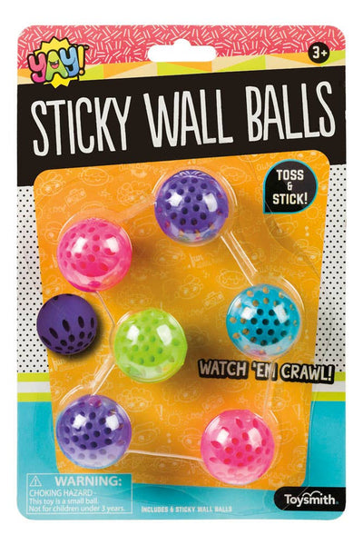 Yay! Sticky Wall Balls  Toysmith  Paper Skyscraper Gift Shop Charlotte