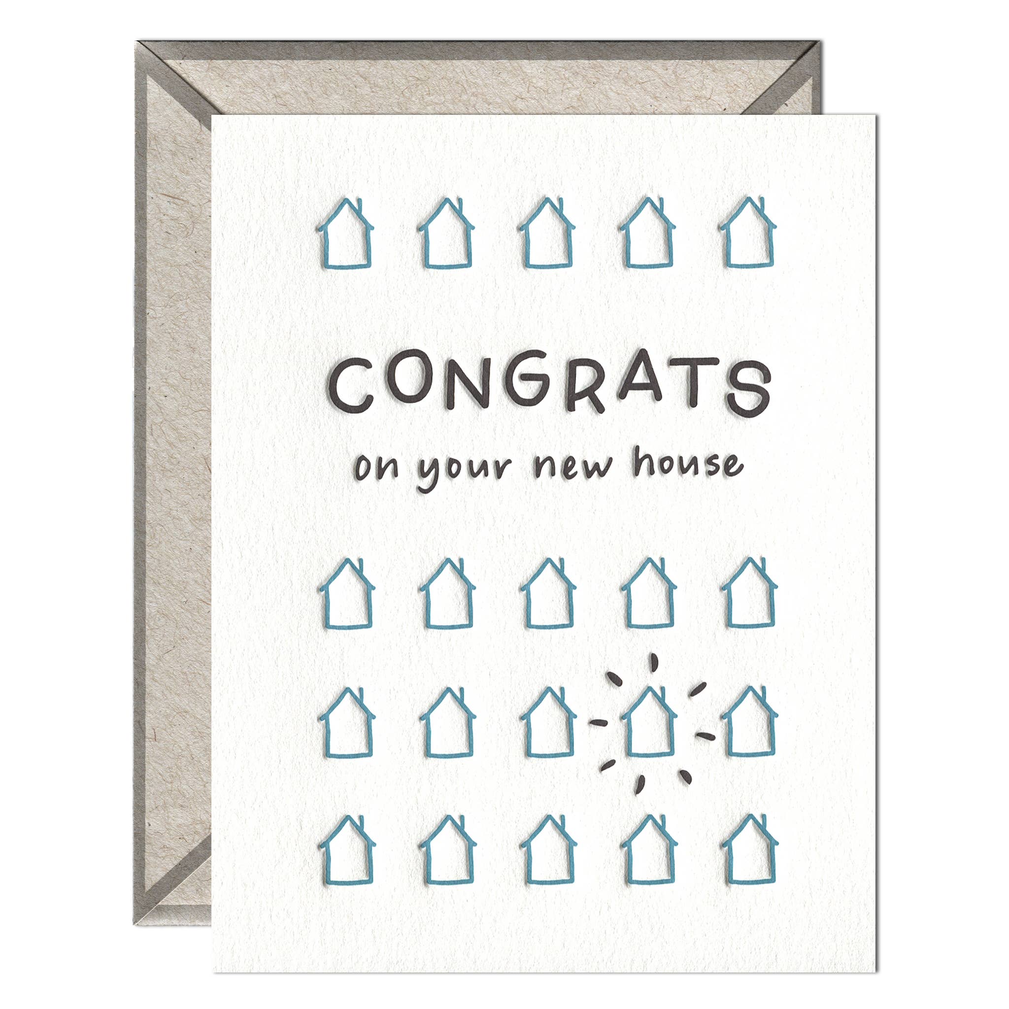 New House | Congratulations Card – Paper Skyscraper