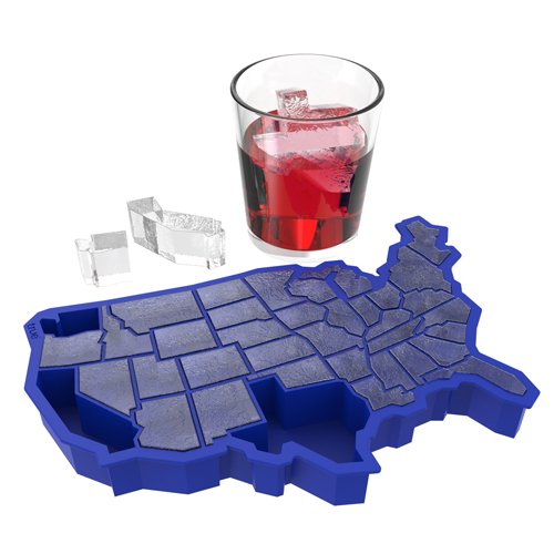 U Ice Of A": USA Ice Cube Tray" Barware True Fabrications  Paper Skyscraper Gift Shop Charlotte