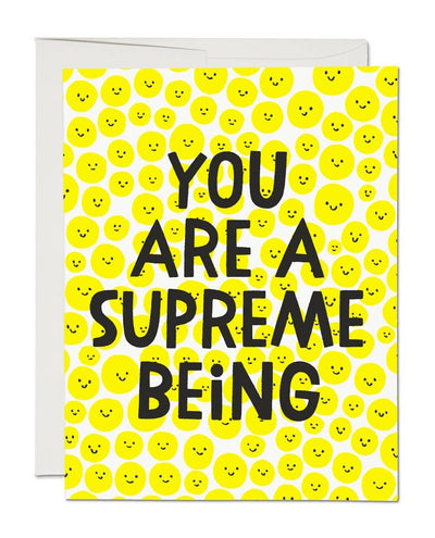 Supreme Being encouragement greeting card Cards Red Cap Cards  Paper Skyscraper Gift Shop Charlotte