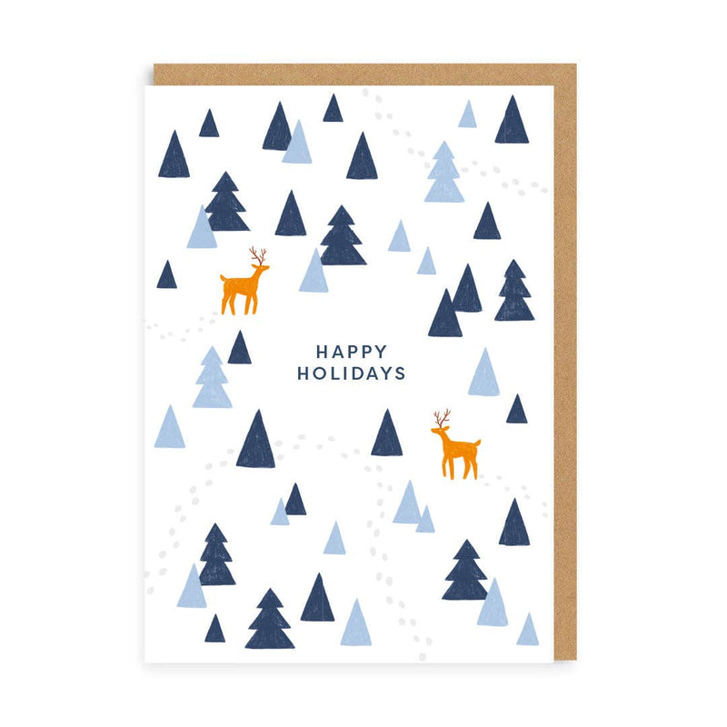 Tiny Forest Greeting Card Cards Ohh Deer  Paper Skyscraper Gift Shop Charlotte