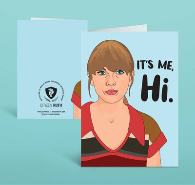 Taylor Swift "It's Me" Card Cards Citizen Ruth  Paper Skyscraper Gift Shop Charlotte