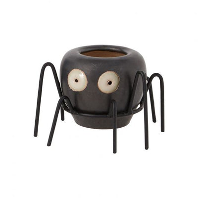 Wikki Spider Vase | 3"x 2.5" Halloween Accent Decor  Paper Skyscraper Gift Shop Charlotte