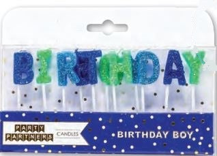 Birthday Boy Candle Sets Candles Party Partners  Paper Skyscraper Gift Shop Charlotte