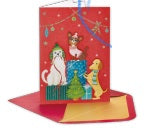 Handmade Holiday Dogs - Boxed Cards Boxed Holiday Cards Papyrus  Paper Skyscraper Gift Shop Charlotte