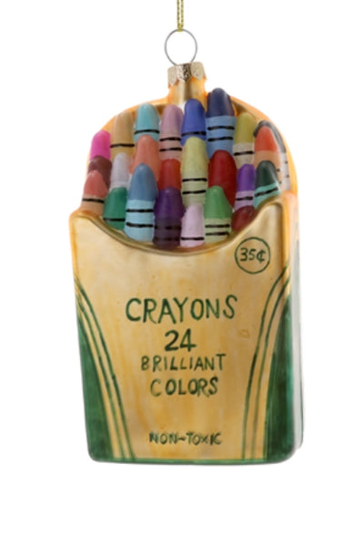 Crayon Box Ornaments Ornaments Cody Foster  Paper Skyscraper Gift Shop Charlotte