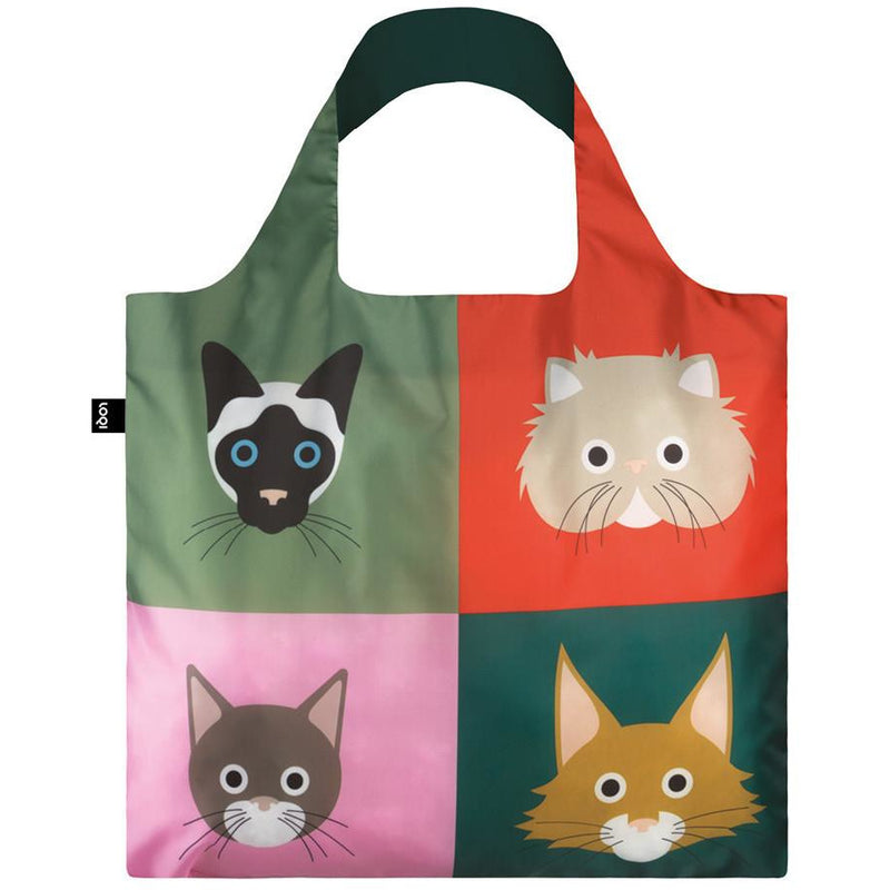 Loqi Cats Tote Bags Sarut  Paper Skyscraper Gift Shop Charlotte