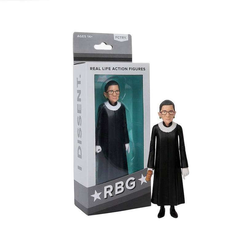 Ruth Bader Ginsberg Action Figure Gifts & Novelty FCTRY  Paper Skyscraper Gift Shop Charlotte